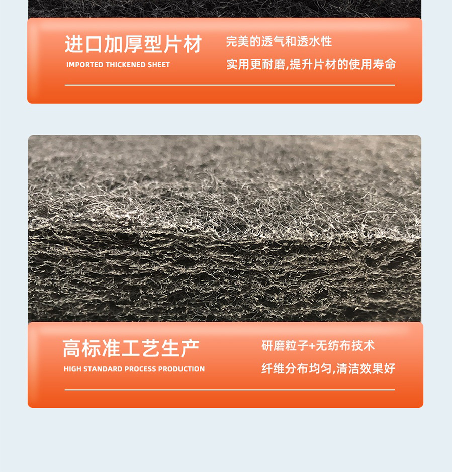 长淮洗地机百洁垫