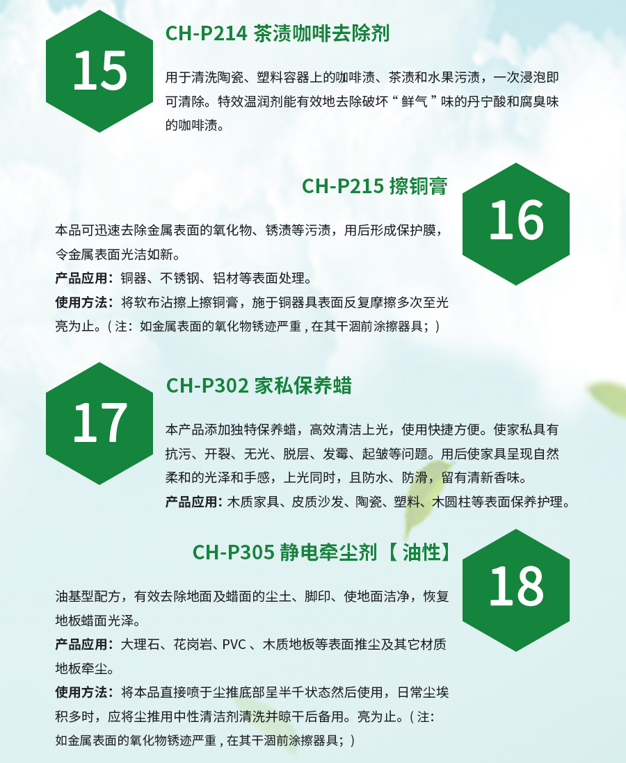 长淮清洁剂