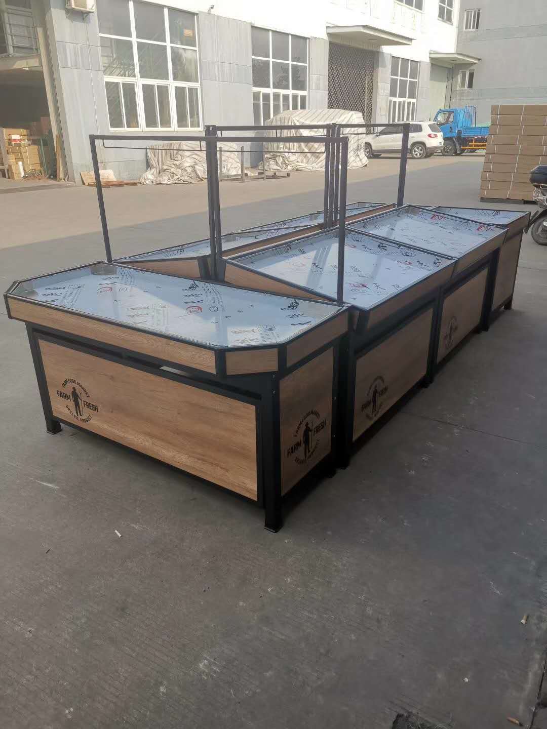 生鲜不锈钢蔬果货架