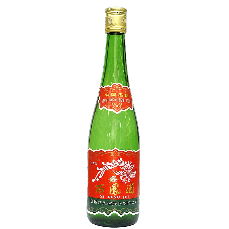 55度绿瓶西凤酒