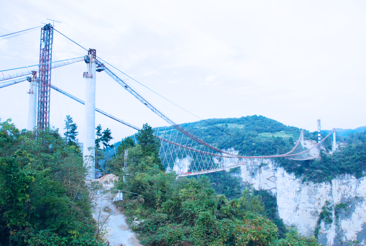 张家界大峡谷玻璃桥