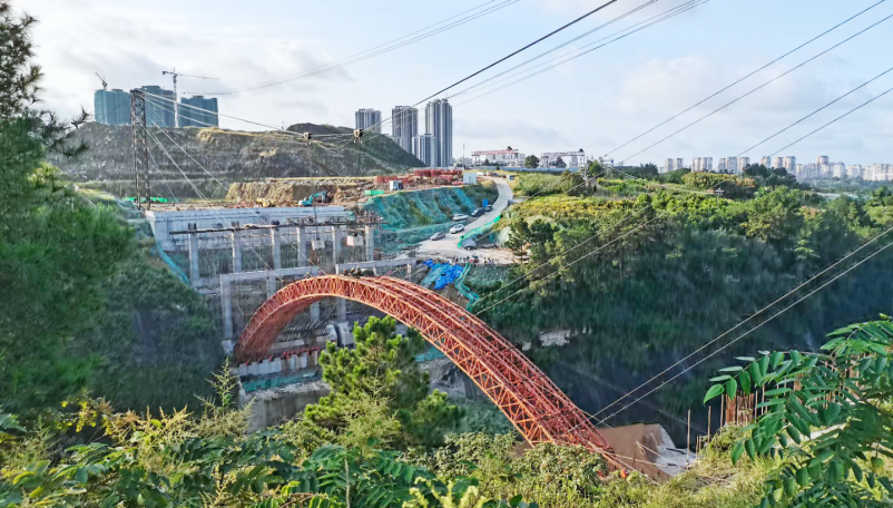 内江市资中九龙峡大桥