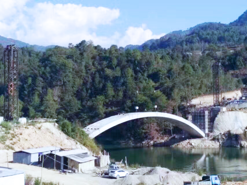 云南保山龙陵县蛮旦大桥