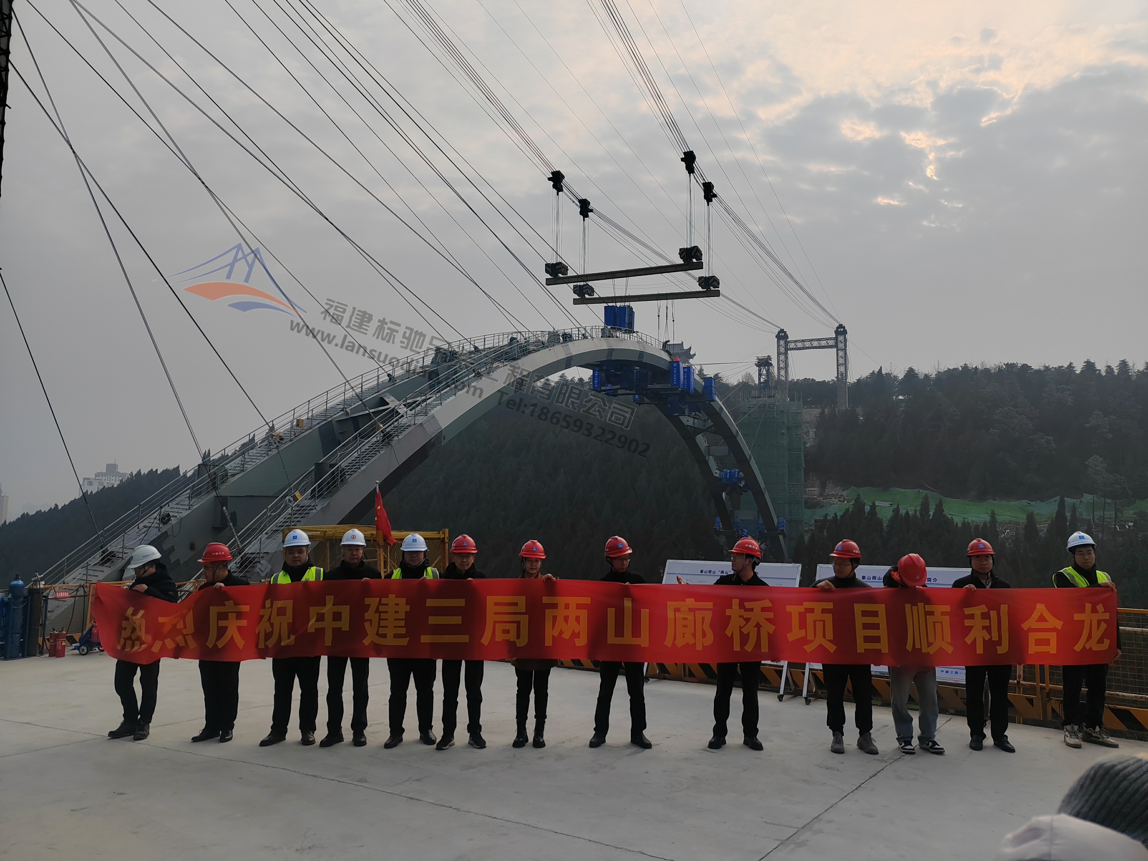 湖北荆门两山廊桥