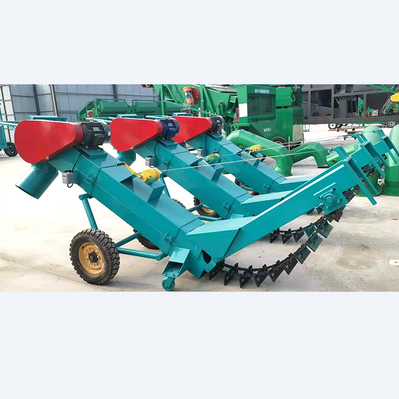 雙鏈條微型扒谷機