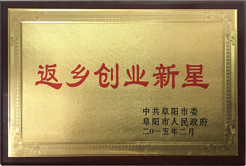 <span>返乡创业新星</span>