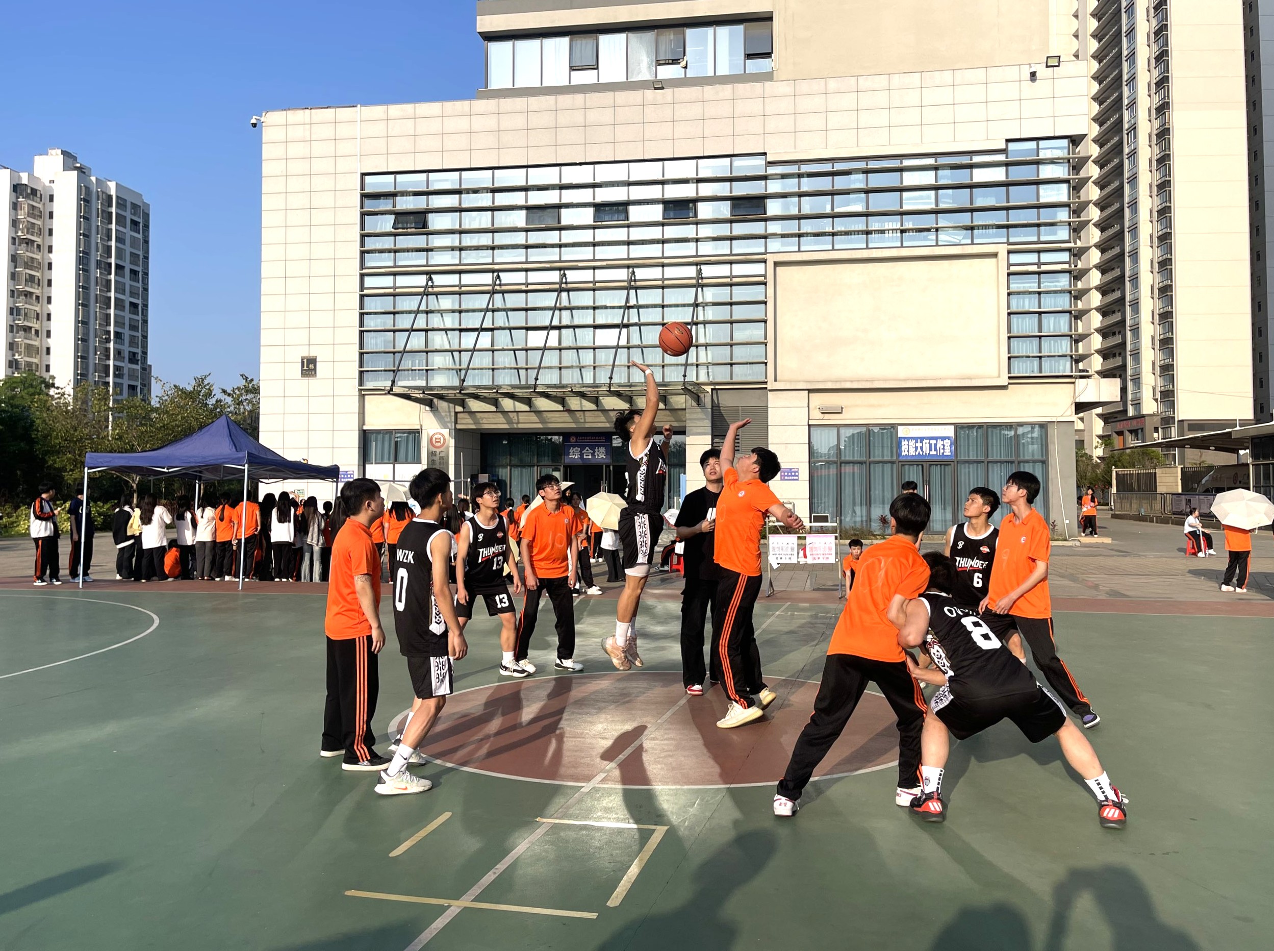 青春跃动展风采|北校区篮球、气排球赛火热开赛