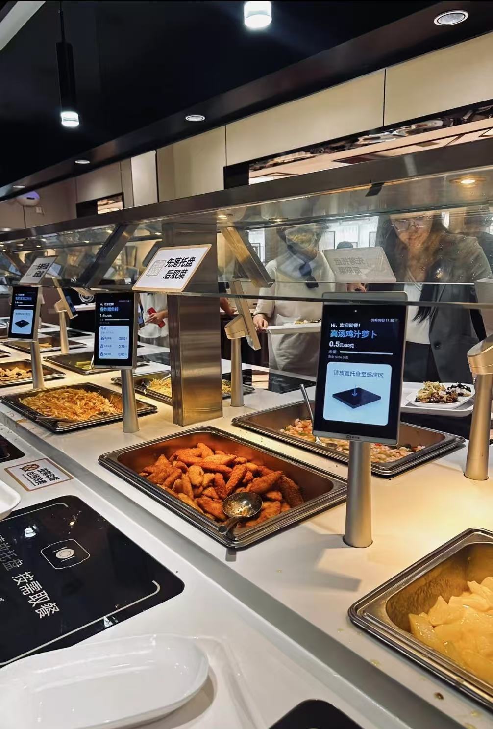 食堂现场