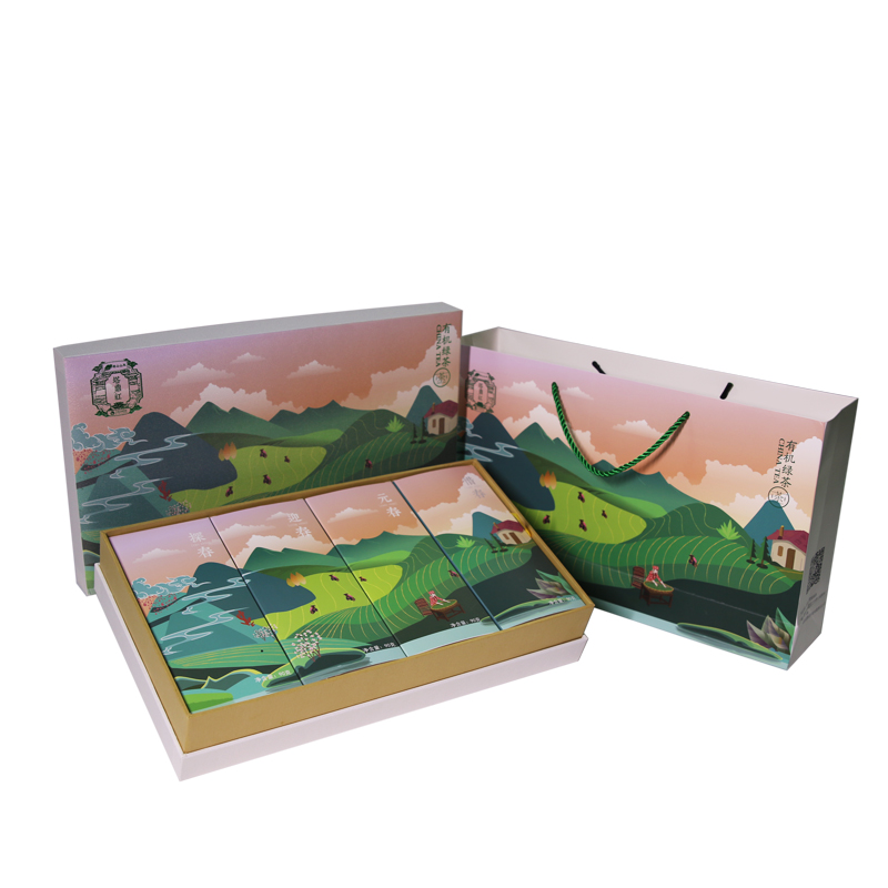 山水画360克绿茶
