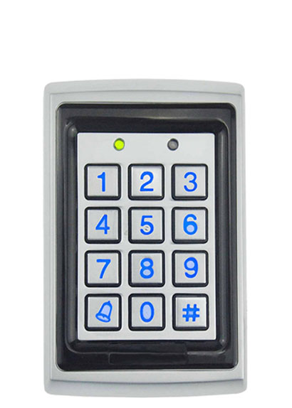 金属刷卡+密码读头