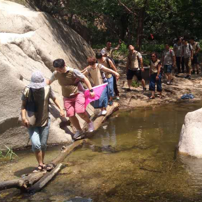 水泉沟峡谷景观徒步一日