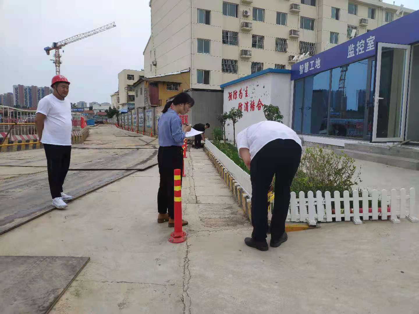 美誉到商河城镇开发置业有限公司辛东社区项目水土保持现场季度监测