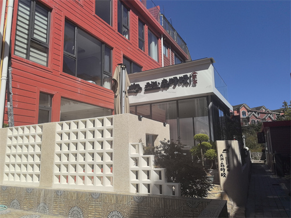 重庆市丰都县南天湖风景区内 民宿【天湖 森呼吸】树脂水洗石项目