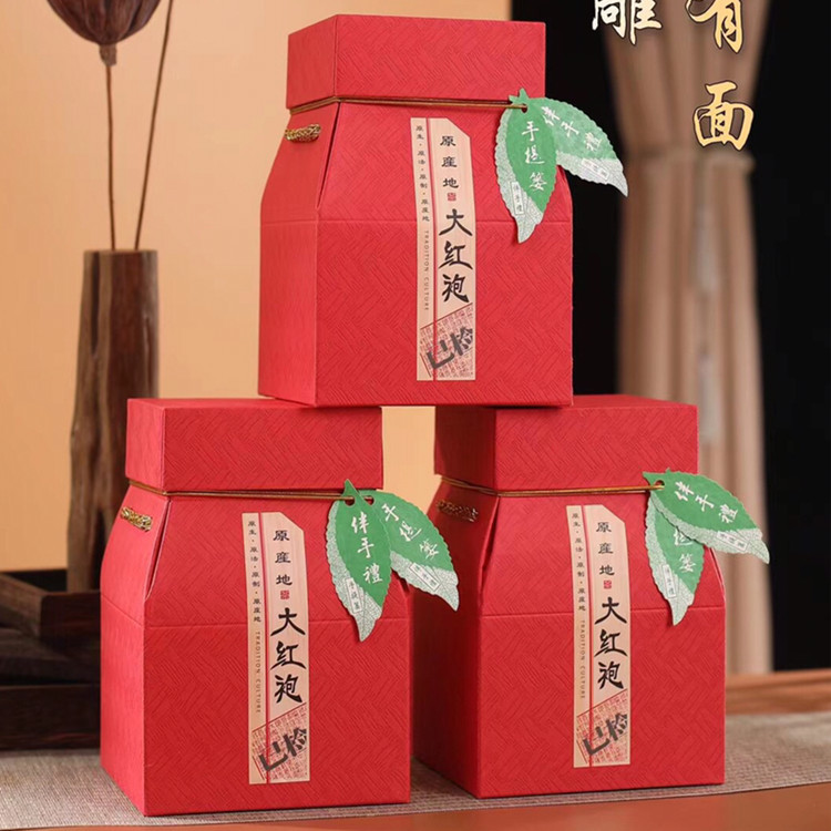 大红袍茶叶碳焙乌龙茶礼盒装250g