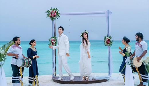 马尔代夫瑰宝岛婚礼 | 在人间天堂许下誓言