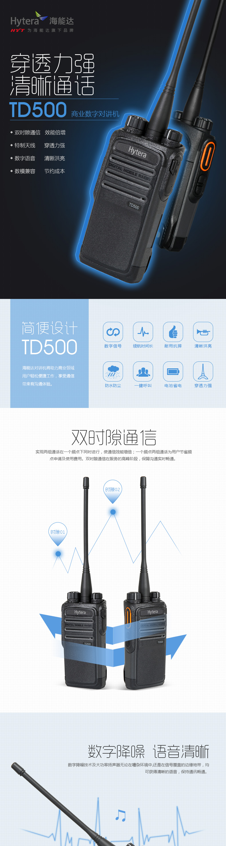 海能达对讲机,Hytera数字对讲机