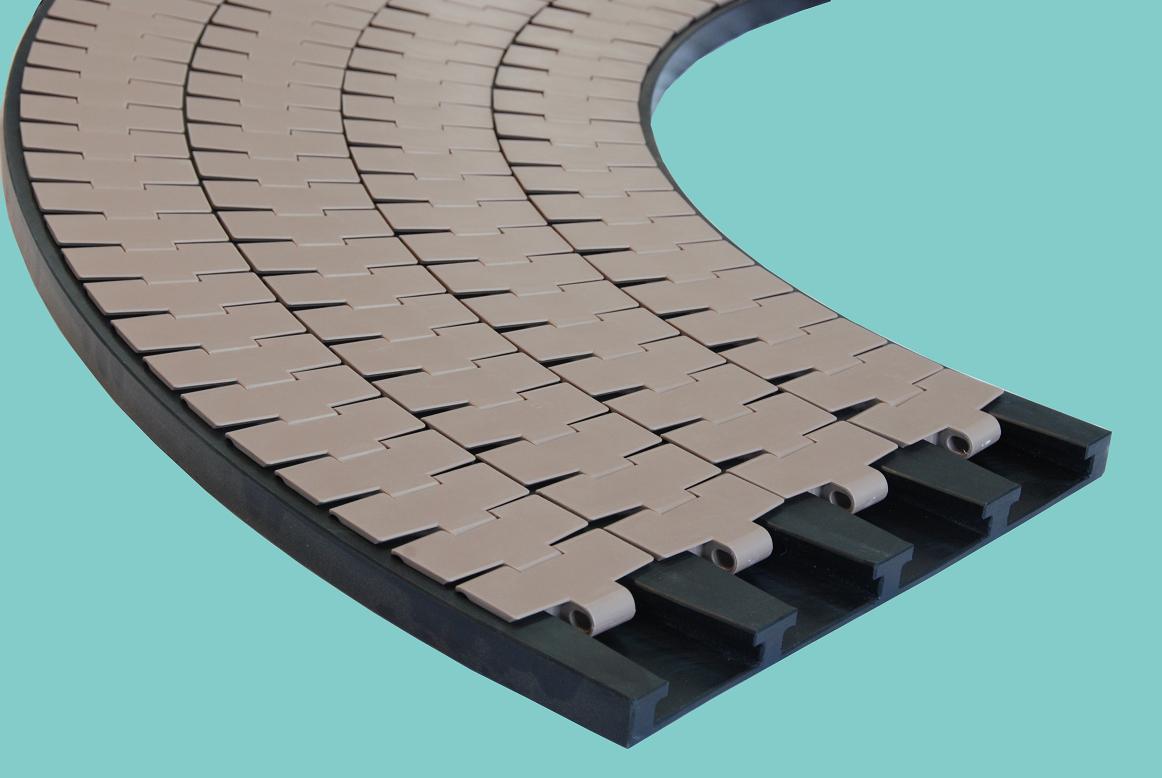 Corner tracks for chains LF880TAB