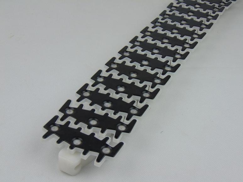 Metal top flexible conveyor chains LF83D