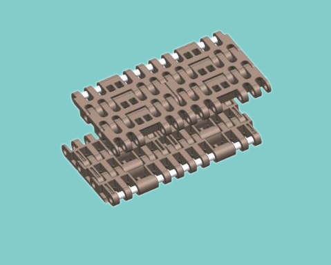 ZY1000FG pitch 25.4mm flush grid modular belts