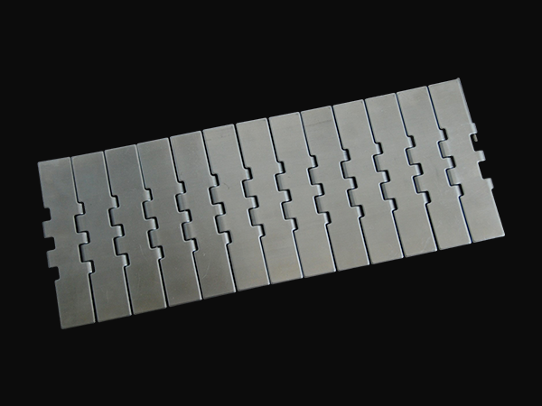 SS802  Stainless steel flat top chains straight running -double hinge chains