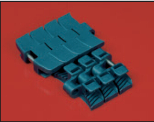 1050 TAB FLAT TOP CONVEYOR CHAINS 