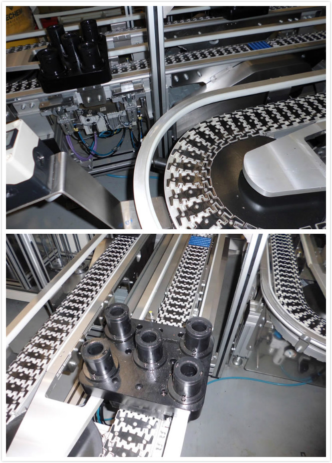 METAL TOP FLEXIBLE CONVEYOR CHAINS 