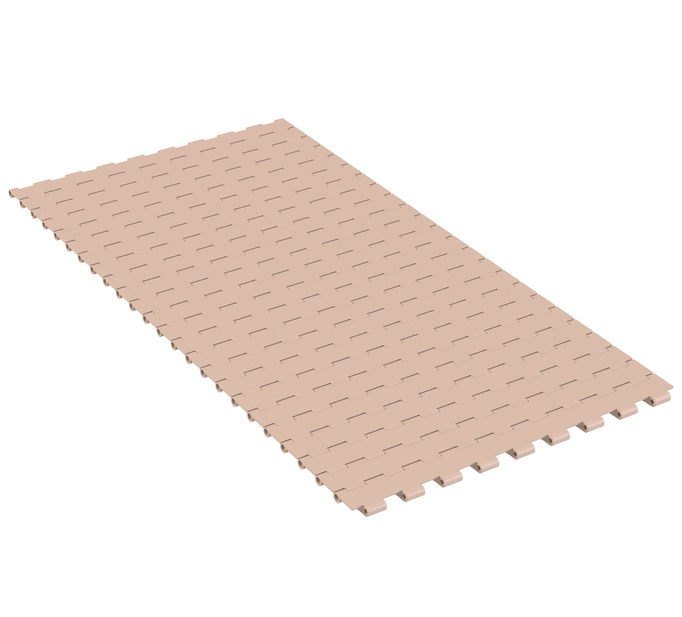ZY4705FT 38.1mm flat top modular belts (rexnord 4705)