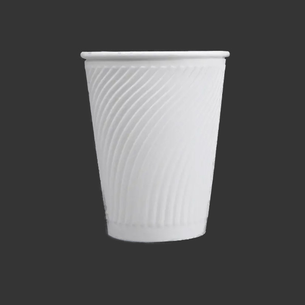 16oz waterproof Coating Embossed Coffee Cups
