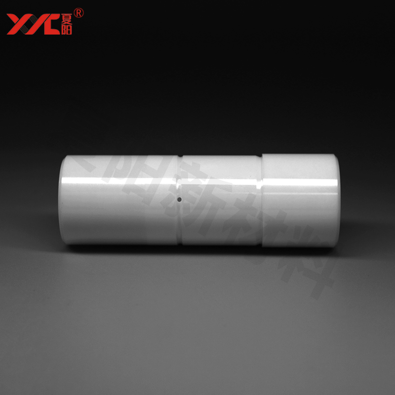 氧化锆 陶瓷滑动 耐磨导轨套筒 精密陶瓷绝缘配件定制 五轴打孔