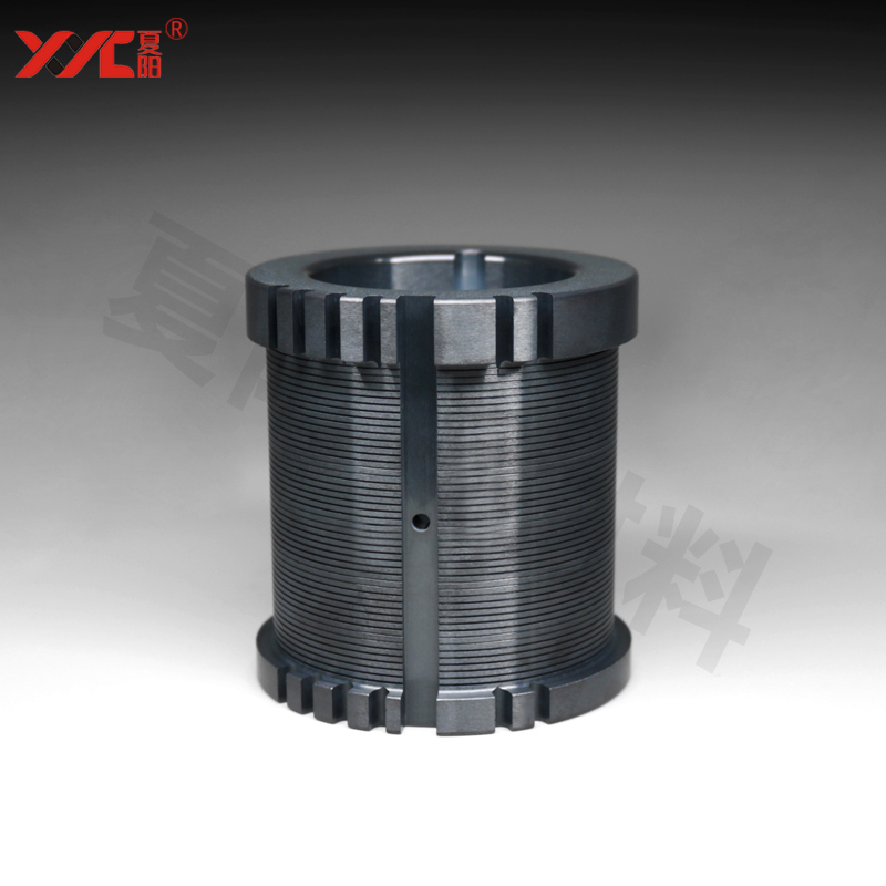 氮化硅陶瓷管套 线圈多槽 防腐绝缘 耐磨耐蚀 夏阳精密 制造厂家