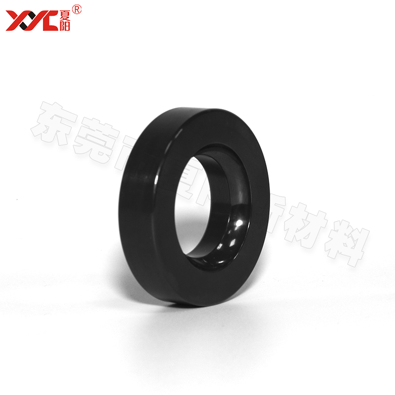 绝缘氮化硅陶瓷辊环 耐磨损陶瓷传动滚轮 耐高压氮化硅密封旋压环