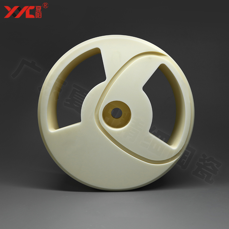 氧化铝陶瓷旋转阀 高精密加工耐磨耐腐蚀 排水净化安全 无污染配件