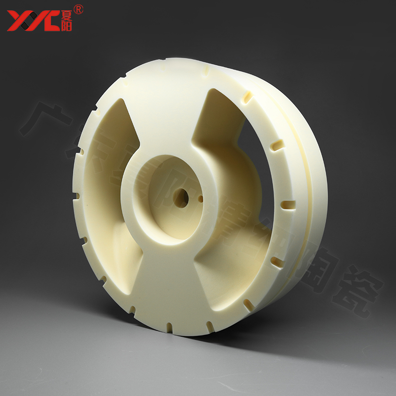 氧化铝陶瓷旋转阀 高精密加工耐磨耐腐蚀 排水净化安全 无污染配件