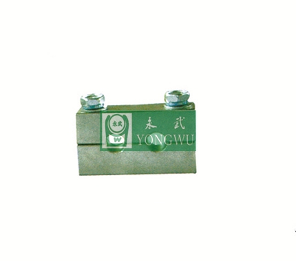 方钢双管径管夹