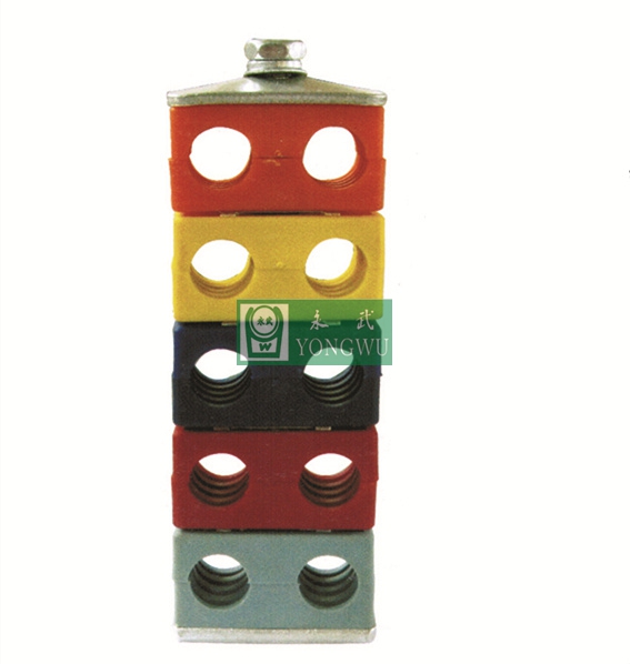 YWT*G6双联单螺栓管夹