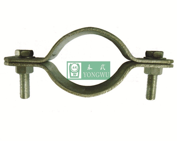 双螺栓扁钢管夹