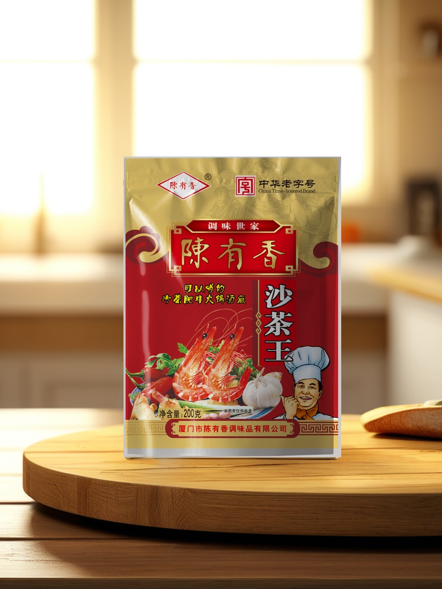 陈有香沙茶王200g调味料 家庭火锅炒菜沙茶面沙茶粉酱料
