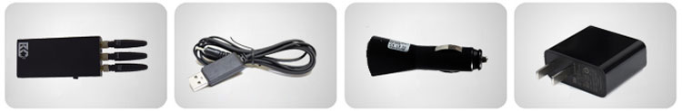 三线便携式CDMA,GSM,DCS,PHS,3G手机信号屏蔽器
