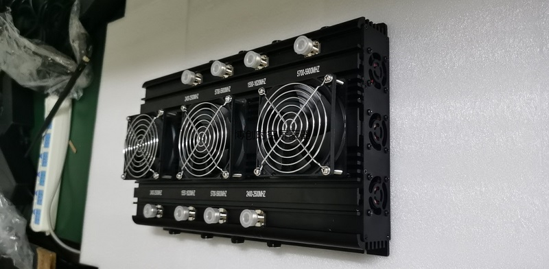 单路20瓦总功率160瓦大功率手机信号屏蔽器 全向360度天线发射