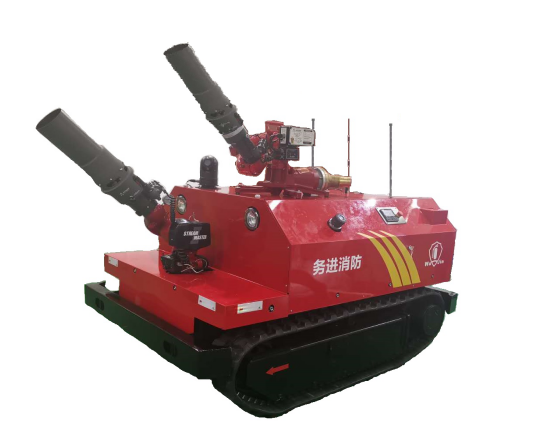 双炮消防灭火机器人