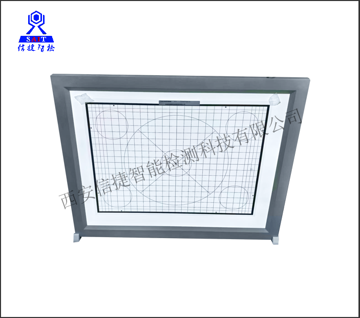 电子镜测试用几何失真度测量板和透射式测量灯箱