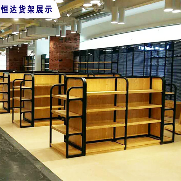 钢木展架