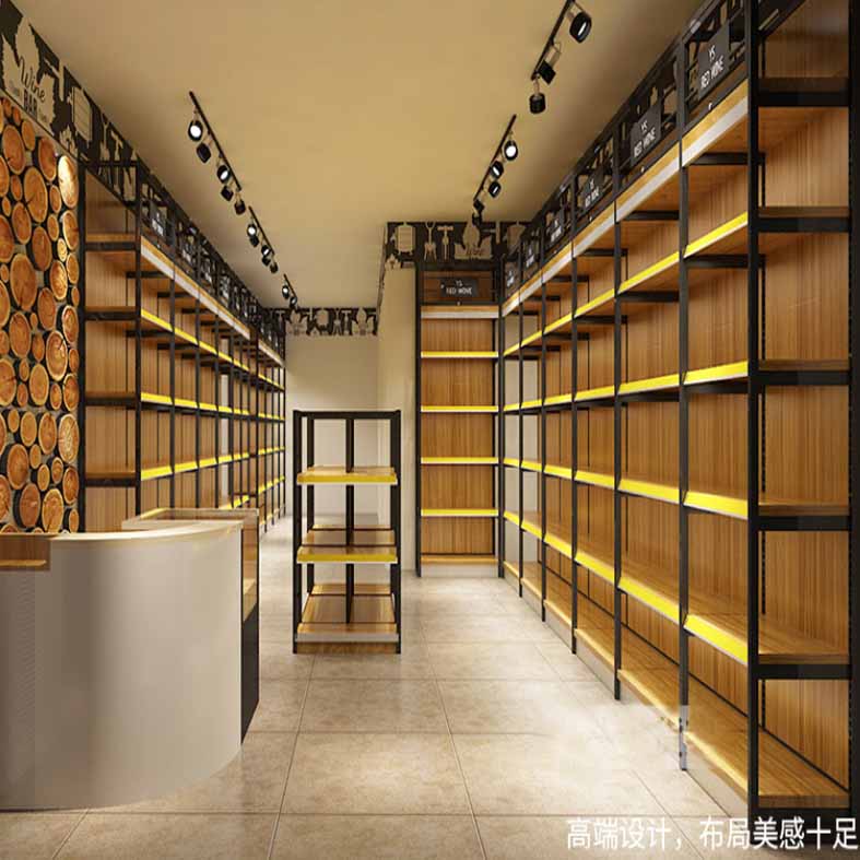 钢木展架
