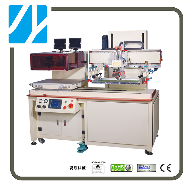 400R半自动CCD对位丝印机