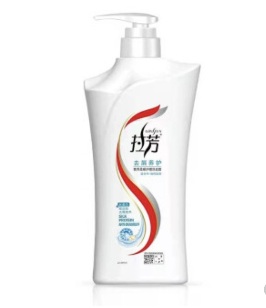 拉芳去屑养护彩丝蛋白洗发露1L/瓶  1*2瓶