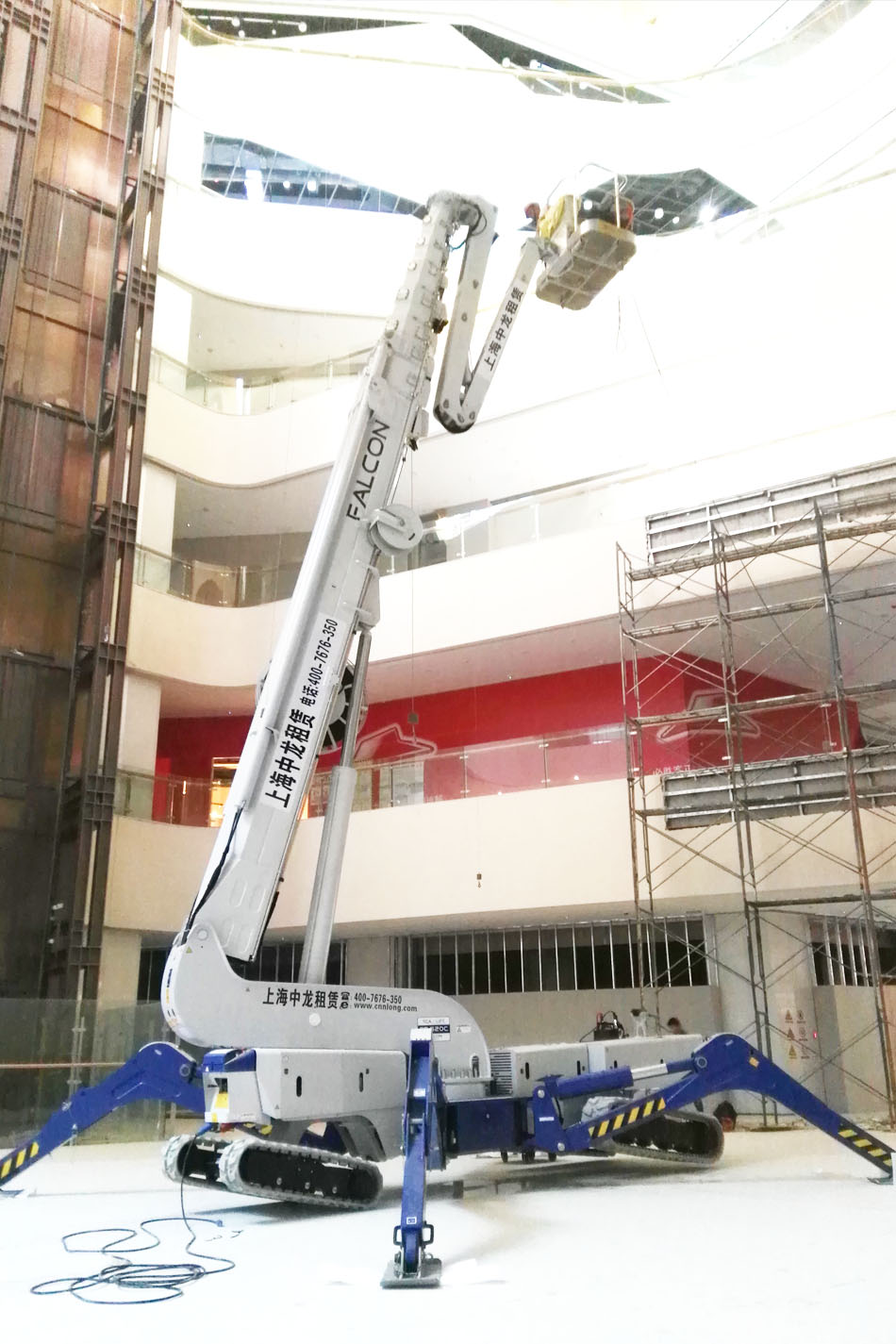 42米橡膠履帶蜘蛛式升降機(jī)