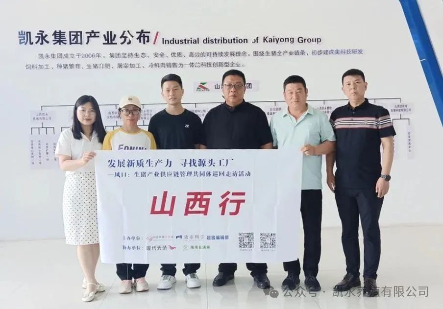 走进奇发28pc养殖有限公司——“生长新质生产力，，寻找源头工厂-风口：生猪工业供应链治理配合体巡回走访运动”山西行