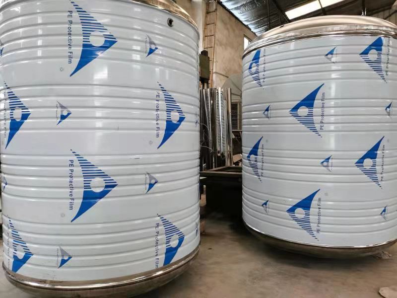 圆柱形立式不锈钢水箱