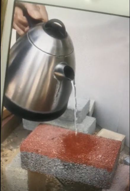 透水砖透水测试