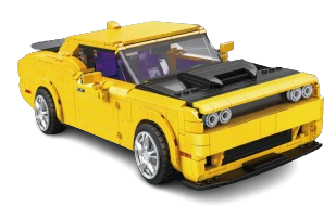 DODGE CHALLENGER HELLCAT SCALE 1:12